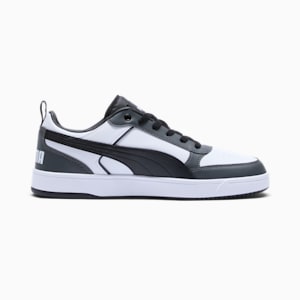 Tenis PUMA Dribble, PUMA White-PUMA Black-Shadow Gray, extralarge
