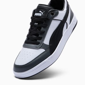 Tenis PUMA Dribble, PUMA White-PUMA Black-Shadow Gray, extralarge