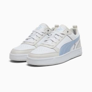 Tenis PUMA Dribble, PUMA White-Cool Weather-Feather Gray, extralarge