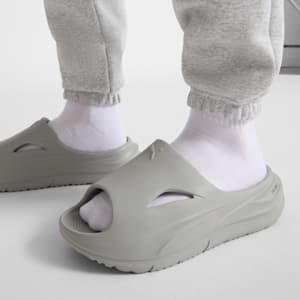 SOFTRIDE ZeroG Slides, Smokey Gray, extralarge