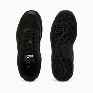 Smash Soft Cushioning Youth Sneakers, PUMA Black-PUMA White, extralarge-IND