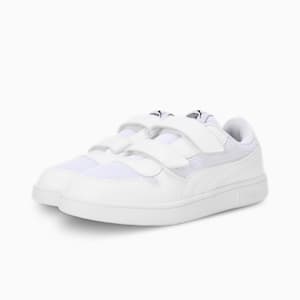 Smash Comfort Kid's Shoes, PUMA White-PUMA Black, extralarge-IND