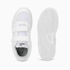 PUMA Smash Comfort Kid's Shoes, PUMA White-PUMA Black, extralarge-IND