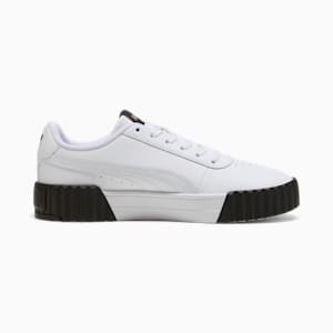 Tenis Mujer Carina Street Lux, PUMA White-PUMA Gold-PUMA Black, extralarge
