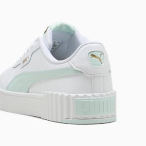 Tenis Mujer Carina Street Lux, PUMA White-Peaceful Blue-PUMA Gold, extralarge