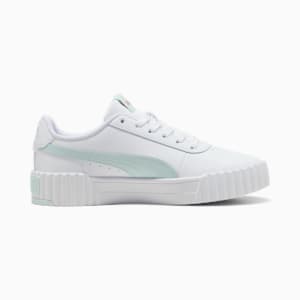 Tenis Mujer Carina Street Lux, PUMA White-Peaceful Blue-PUMA Gold, extralarge