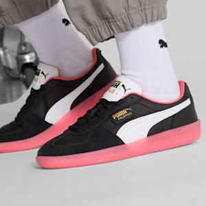 Tenis para mujer STRKR Palermo, PUMA Black-Peach Frost, extralarge