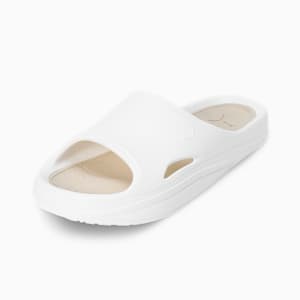 Lithen Injex Men's Slides, Warm White-Putty, extralarge-IND