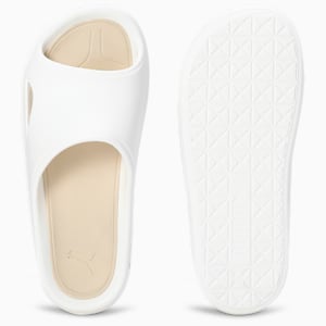 Lithen Injex Men's Slides, Warm White-Putty, extralarge-IND