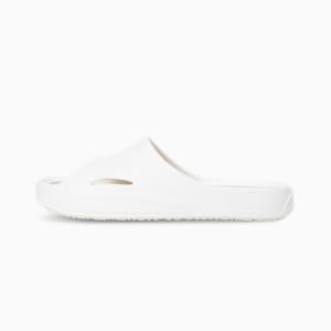 Lithen Injex Men's Slides, Warm White-Putty, extralarge-IND