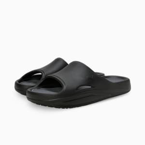 Lithen Injex Men's Slides, PUMA Black-Cool Dark Gray, extralarge-IND