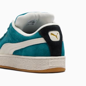 Tenis Suede XL Levels, Cold Green-Frosted Ivory-PUMA Black, extralarge