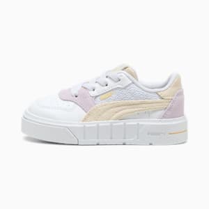 Cali Court Summer Feels Sneakers Toddler, PUMA White-Alpine Snow-Lilac Frost, extralarge