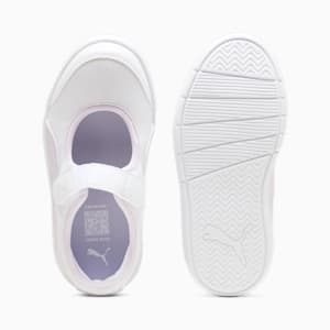 ガールズ コートフレックス V3 LINA スニーカー 17-21cm, PUMA White-Lilac Frost, extralarge-JPN