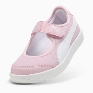 ガールズ コートフレックス V3 LINA スニーカー 17-21cm, Rose Mauve-PUMA White, extralarge-JPN