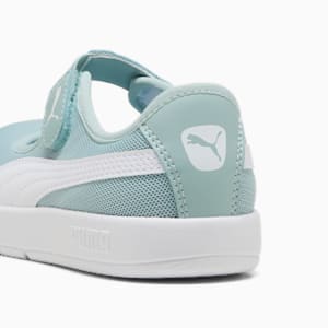 ガールズ コートフレックス V3 LINA スニーカー 17-21cm, Modern Mint-PUMA White, extralarge-JPN