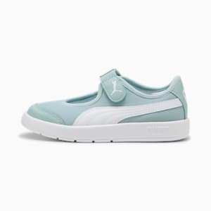 ガールズ コートフレックス V3 LINA スニーカー 17-21cm, Modern Mint-PUMA White, extralarge-JPN