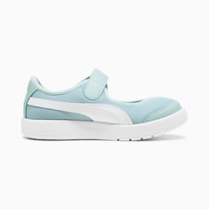 ガールズ コートフレックス V3 LINA スニーカー 17-21cm, Modern Mint-PUMA White, extralarge-JPN