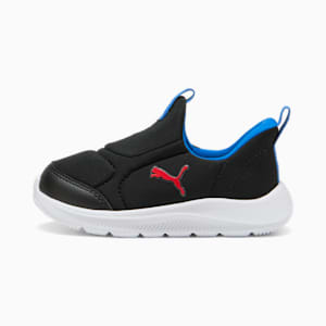 ベビー プーマ ファン レーサー 2 イーズイン スニーカー 12-16cm, PUMA Black-For All Time Red, extralarge-JPN