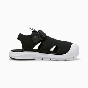 キッズ プーマ ファン レーサー サンダル 17-21cm, PUMA Black-PUMA White, extralarge-JPN