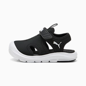 ベビー プーマ ファン レーサー サンダル 12-16.5cm, PUMA Black-PUMA White, extralarge-JPN