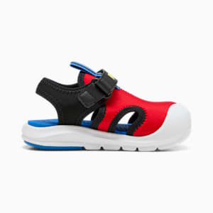ベビー プーマ ファン レーサー サンダル 12-16.5cm, For All Time Red-Lemon Sherbert-PUMA Black, extralarge-JPN