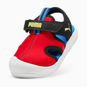 ベビー プーマ ファン レーサー サンダル 12-16.5cm, For All Time Red-Lemon Sherbert-PUMA Black, extralarge-JPN