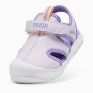 ベビー プーマ ファン レーサー サンダル 12-16.5cm, Lilac Frost-Lavender Alert, extralarge-JPN