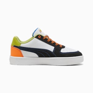 Caven 2.0 Starblitz Big Kids' Sneakers, PUMA White-Sea Kelp-Orange Glo, extralarge