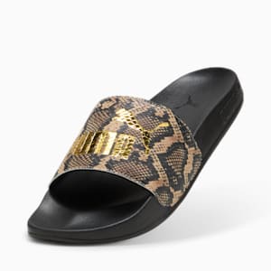 ウィメンズ リードキャット 2.0 スネークチック サンダル, PUMA Black-Gold, extralarge-JPN