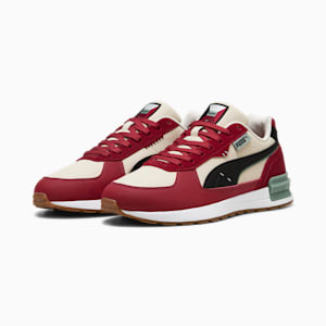 Graviton Greenside Men's Sneakers, Alpine Snow-PUMA Black-Dark Crimson, extralarge