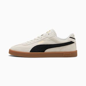 PUMA Club II Era Suede Sneakers Unisex, Vapor Gray-PUMA Black-Gum, extralarge-GBR