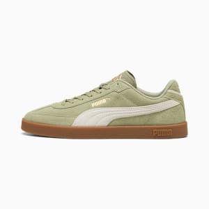 PUMA Club II Era Suede Sneakers Unisex, Lux Army-Frosted Ivory, extralarge-GBR
