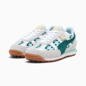 Tenis Easy Rider Seaside Drills para mujer, Smokey Gray-Dark Myrtle-Modern Mint-Sunny Yellow, extralarge