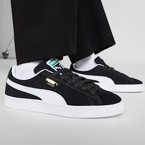 Tenis Infantiles Suede Classic, Puma Black-Puma White, extralarge