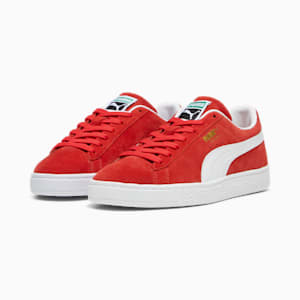 Tenis Infantiles Suede Classic, For All Time Red-PUMA White, extralarge