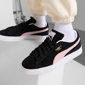 Tenis Infantiles Suede Classic, PUMA Black-Rose Mauve, extralarge