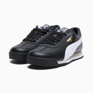 Tenis para mujer Roma 24 Standard, PUMA Black-PUMA White-Smokey Gray, extralarge