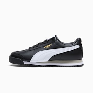 Tenis para mujer Roma 24 Standard, PUMA Black-PUMA White-Smokey Gray, extralarge