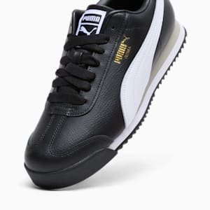 Tenis para mujer Roma 24 Standard, PUMA Black-PUMA White-Smokey Gray, extralarge