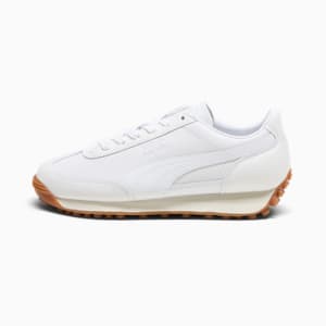Tenis de cuero para mujer Easy Rider, PUMA White-Frosted Ivory, extralarge