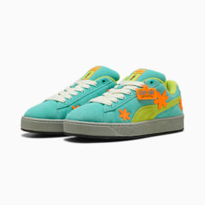 Tenis Suede XL Scooby Doo Unisex, Lime Smash-Aquatic-Heat Fire, extralarge