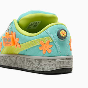 Tenis Suede XL Scooby Doo para jóvenes, Lime Smash-Aquatic-Heat Fire, extralarge