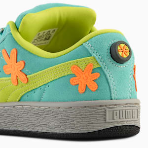 Tenis Suede XL Scooby Doo para jóvenes, Lime Smash-Aquatic-Heat Fire, extralarge