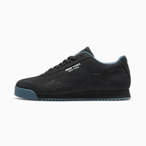 Roma Skyline Flagship Sneakers, PUMA Black-PUMA Silver-Gray Skies, extralarge