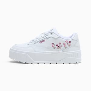 Karmen II Idol Novelty Women's Sneakers, PUMA White-PUMA White-Magenta Gleam, extralarge