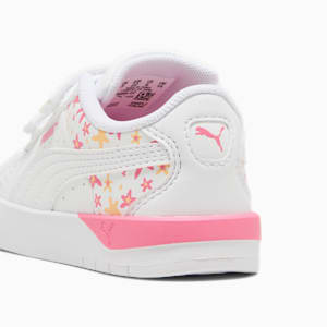 Jada Classic Funky Flowers Sneakers Toddler, PUMA White-Magic Rose-Almost Apricot, extralarge
