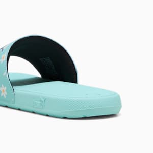 Tenis Cool Cat 2.0 Daisies para adolescentes, Safe Lake-Blue Crystal-PUMA White-Almost Apricot, extralarge