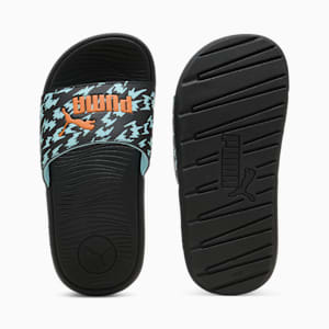 Sandalias Cool Cat 2.0 Poised 2 Race para niños, PUMA Black-Orange Glo-Safe Lake, extralarge