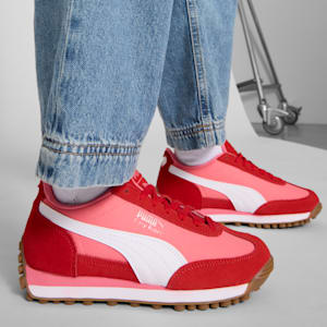 Tenis para niños grandes Easy Rider Love, Magic Rose-For All Time Red-PUMA White, extralarge